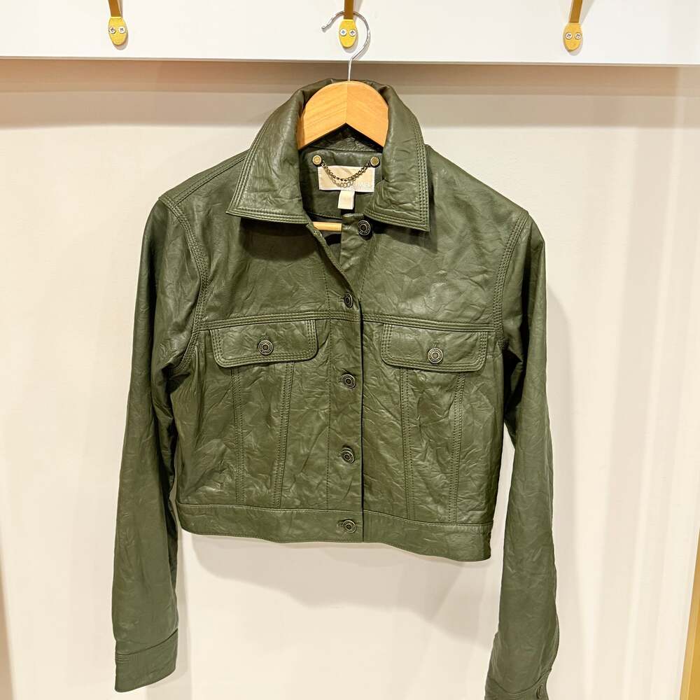 MICHAEL-Michael Kors Leather Jacket